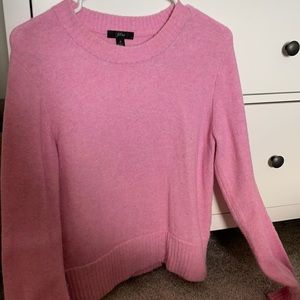 J.crew pink size small sweater